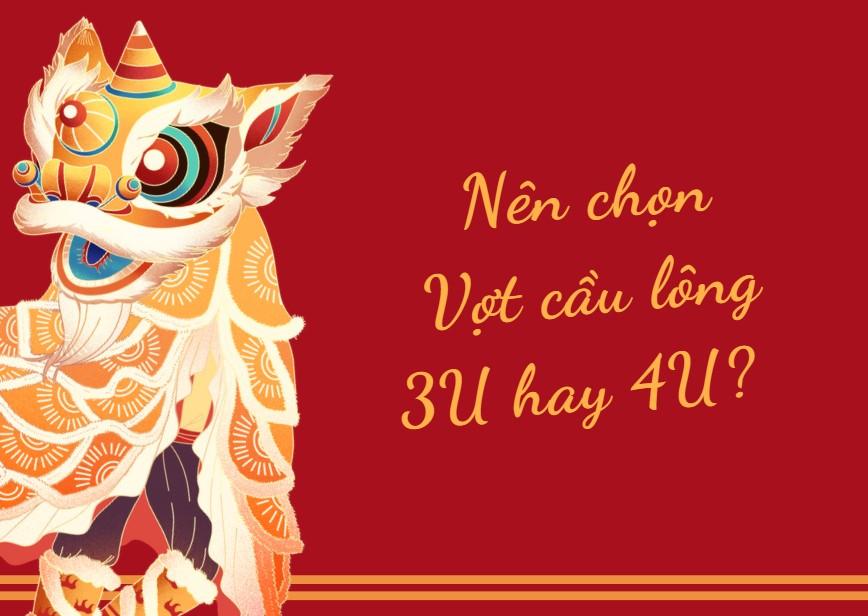 Các Loại Vợt Cầu Lông 3U 4U