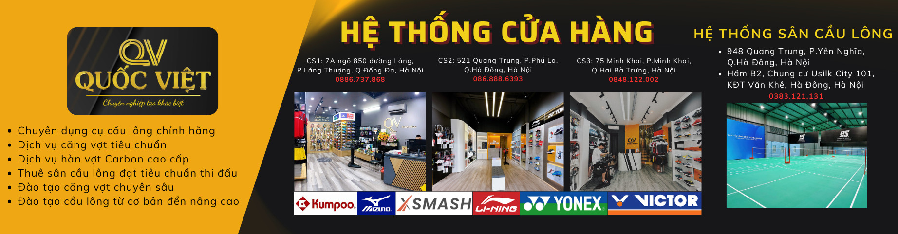 Hệ thống cửa hàng