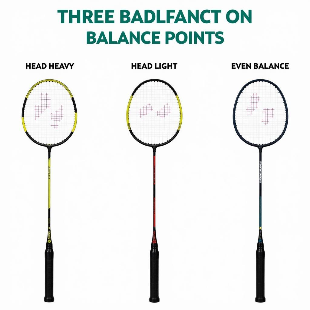 Điểm cân bằng vợt cầu lông Yonex