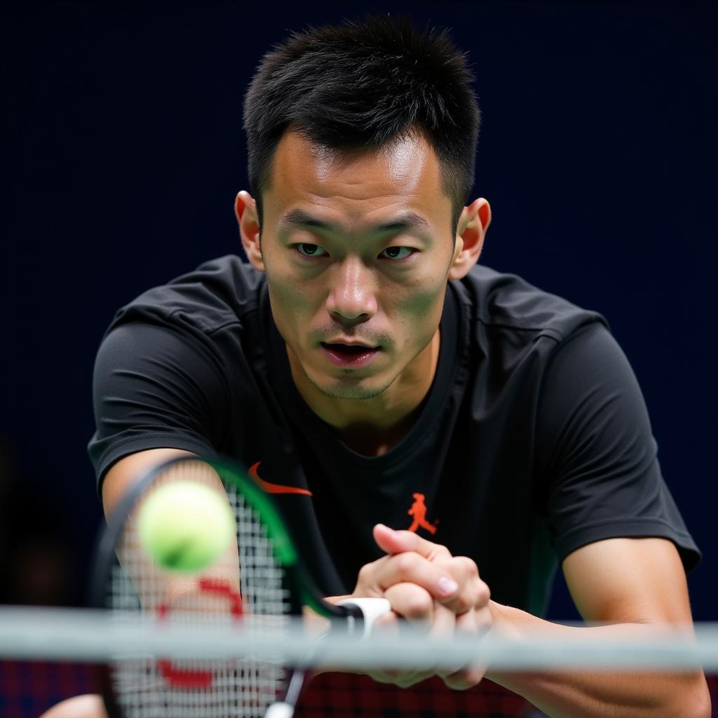 Lin Dan tại giải All England 2018