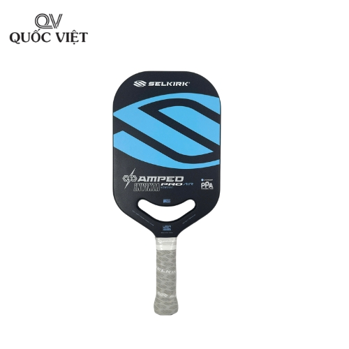 Vợt Pickleball Selkirk Amped Pro Air Invikta Đen Xanh