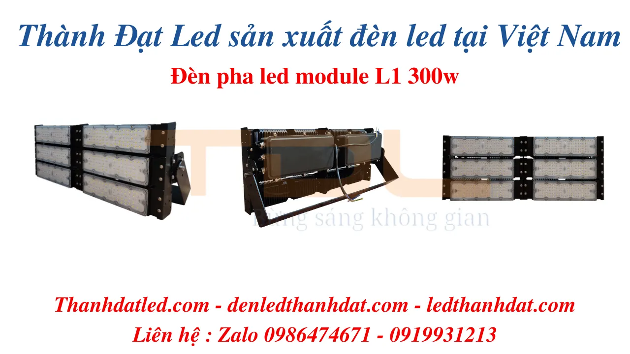 đèn pha led 300w sân tennis sân cầu lông sân bóng chuyền