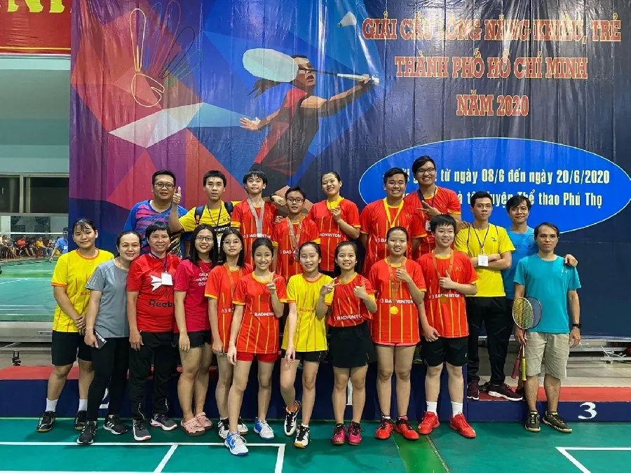 Học cầu lông TPHCM ở khu vực Quận 3 - Lớp H3 Badminton Class