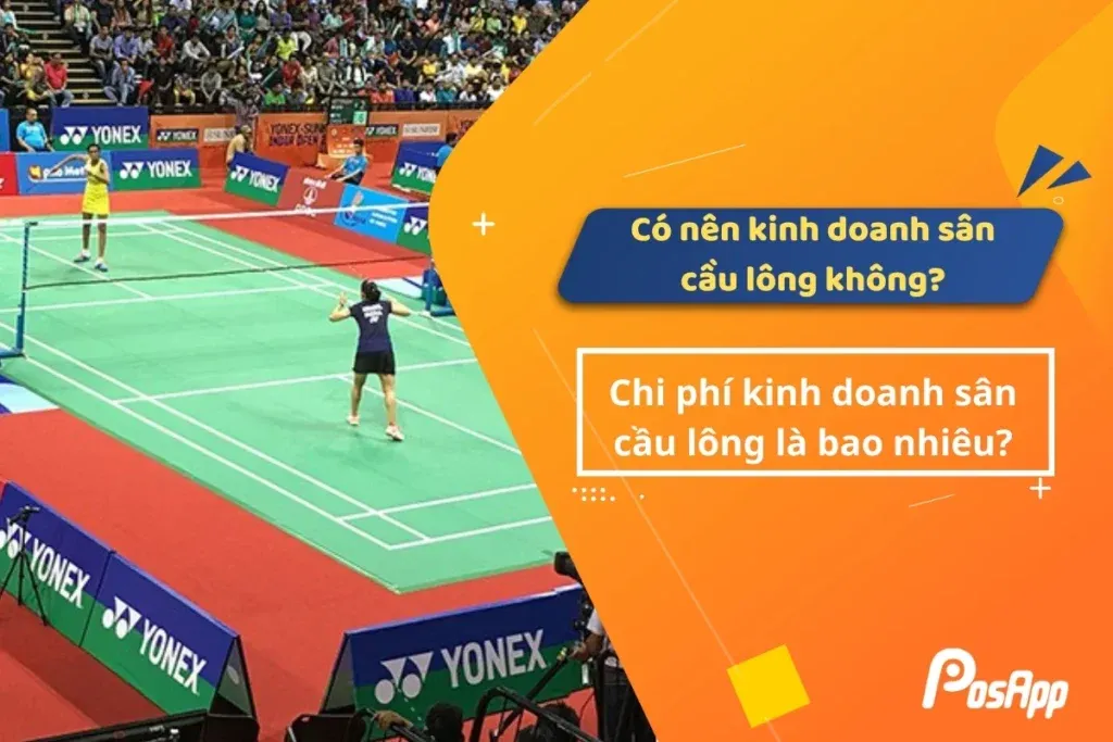 kinh doanh sân cầu lông