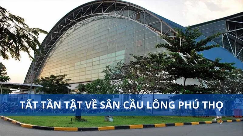 Mặt sân cầu lông Phú Thọ