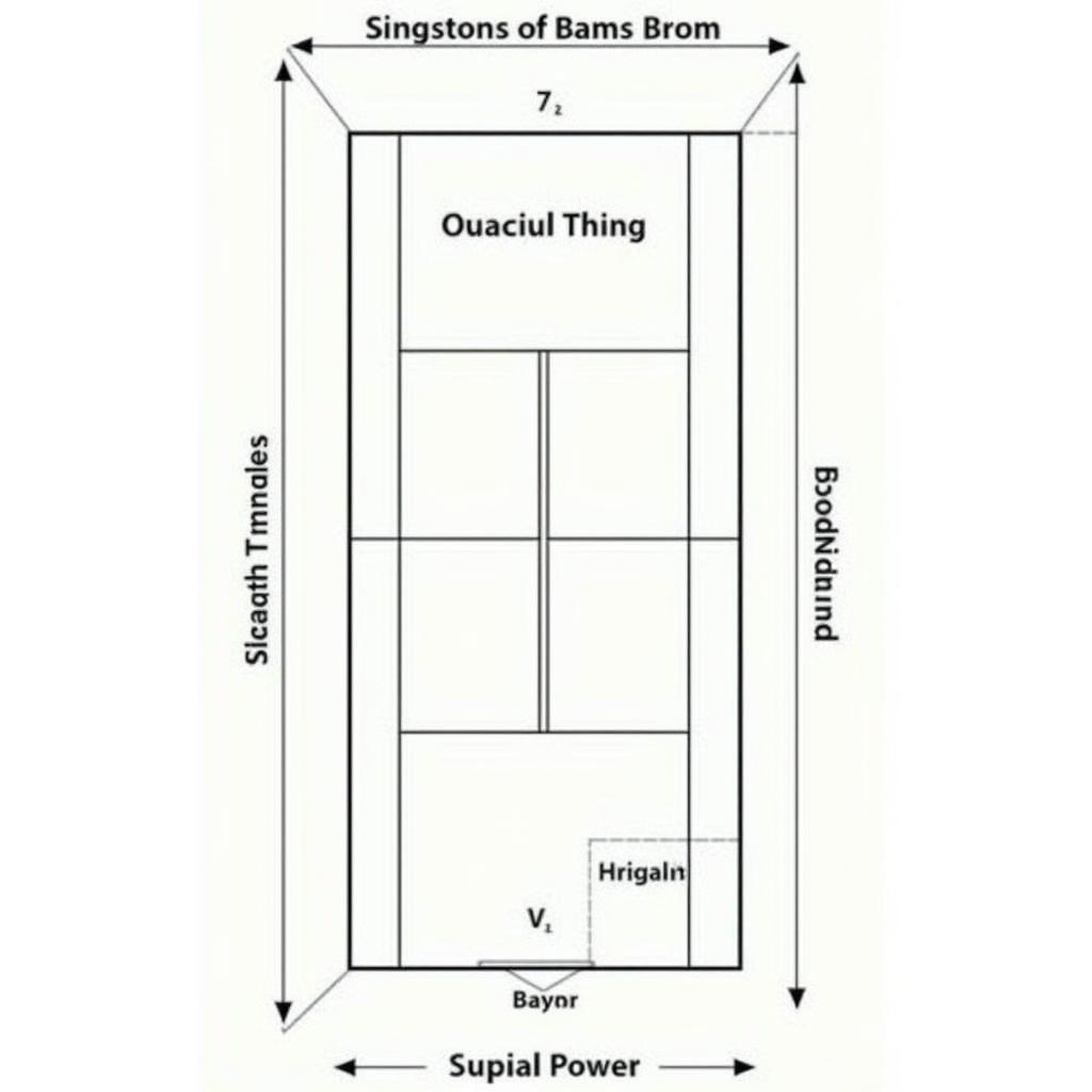 Kích Thước Sân Cầu Lông Tổng Quan