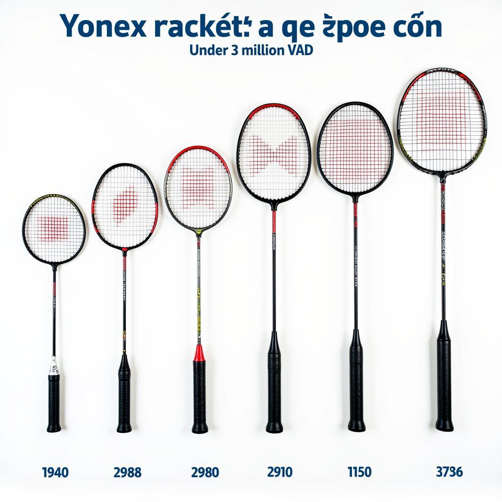 Lịch sử phát triển vợt cầu lông Yonex dưới 3 triệu