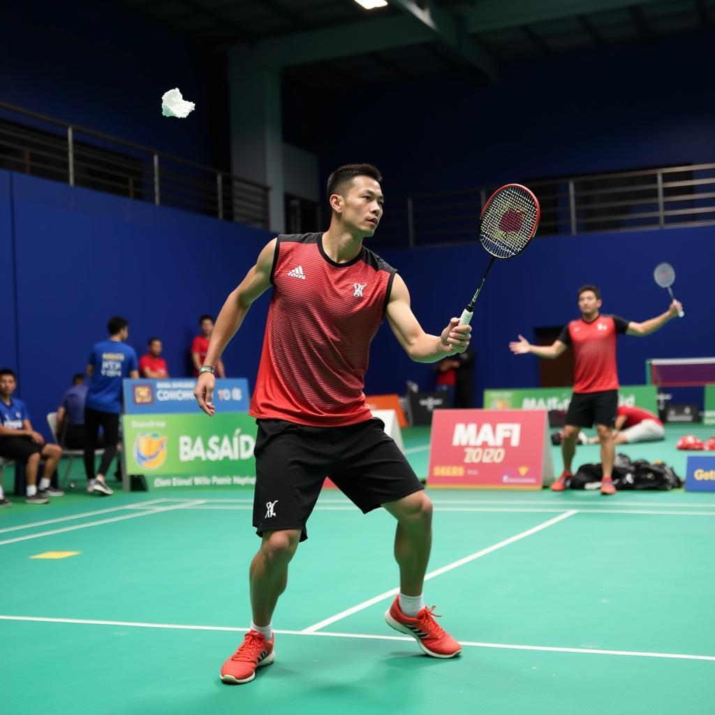 Lin Dan Luyện Tập Chăm Chỉ