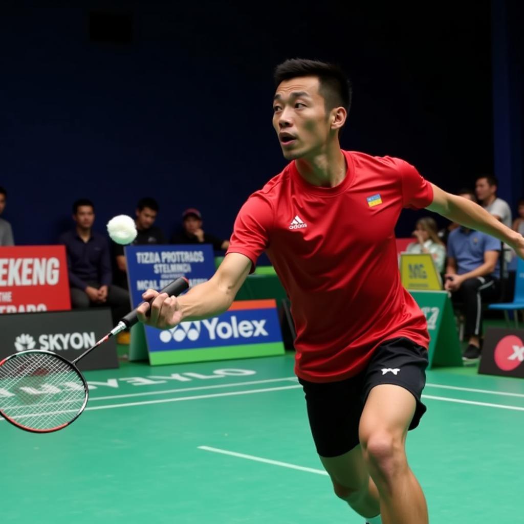 Lin Dan Sử Dụng Vợt Cầu Lông Yonex Voltric Z Force II