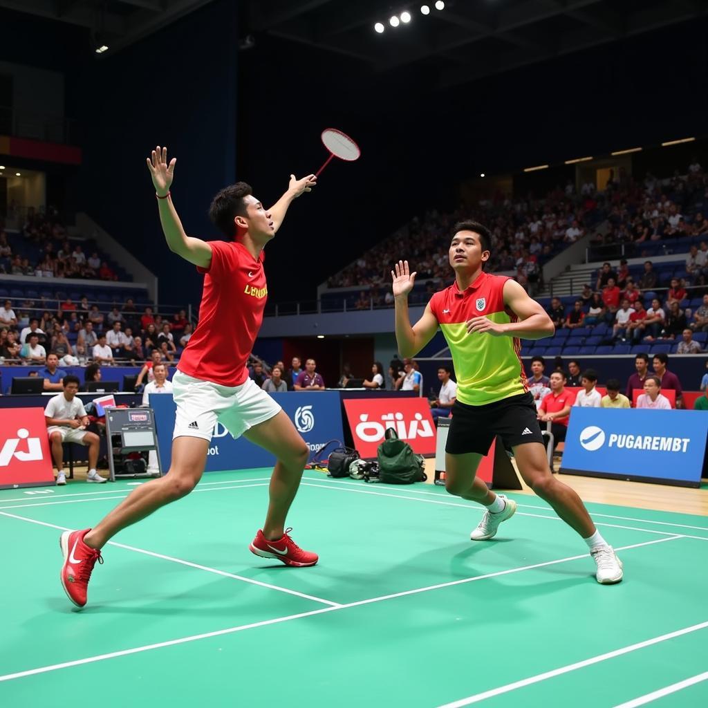 Lin Dan và Lakshya Sen Đối Đầu