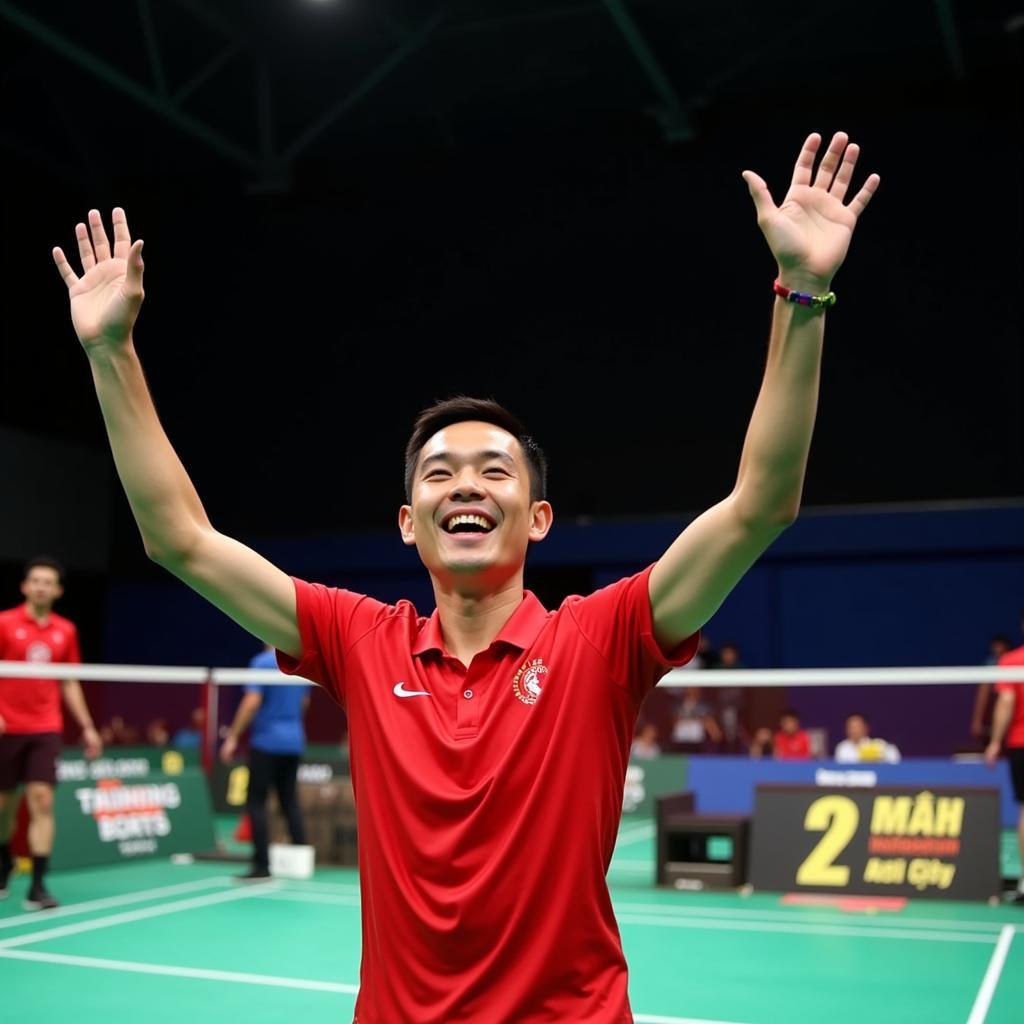 Nguyễn Tiến Minh chiến thắng lịch sử trước Lee Chong Wei