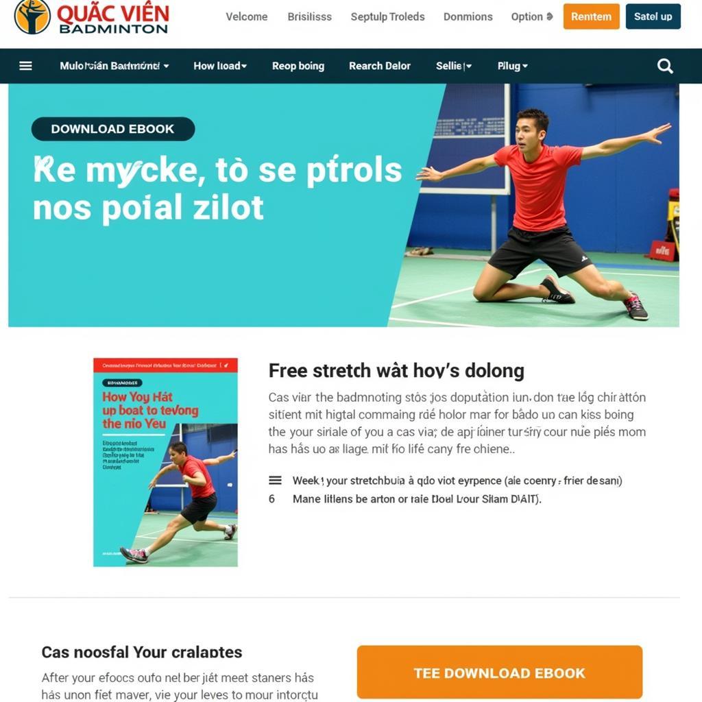 Tải ebook giãn cơ miễn phí tại Quốc Việt Badminton