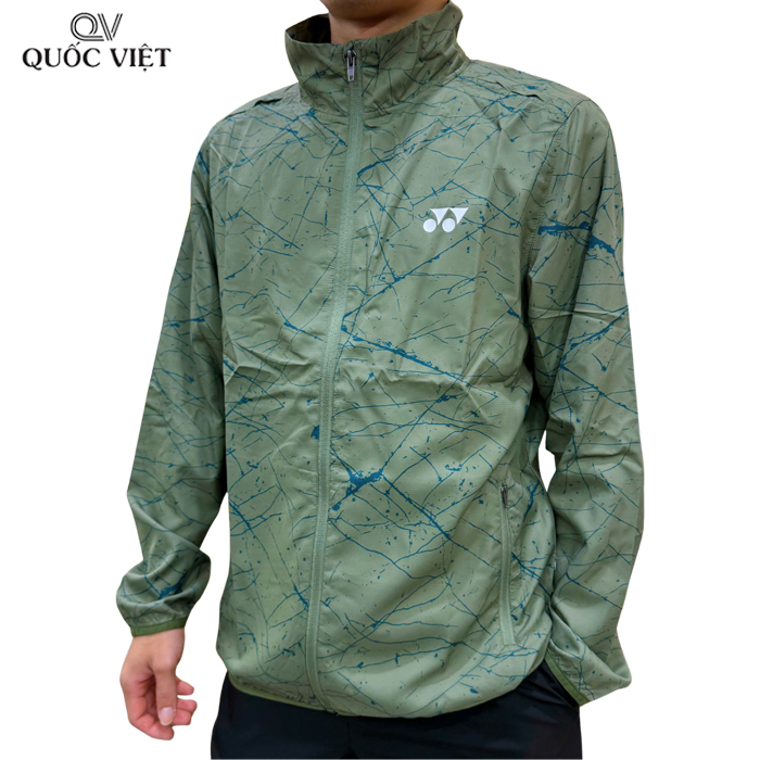Áo Khoác Gió YONEX Chính hãng 2886 Xanh Rêu