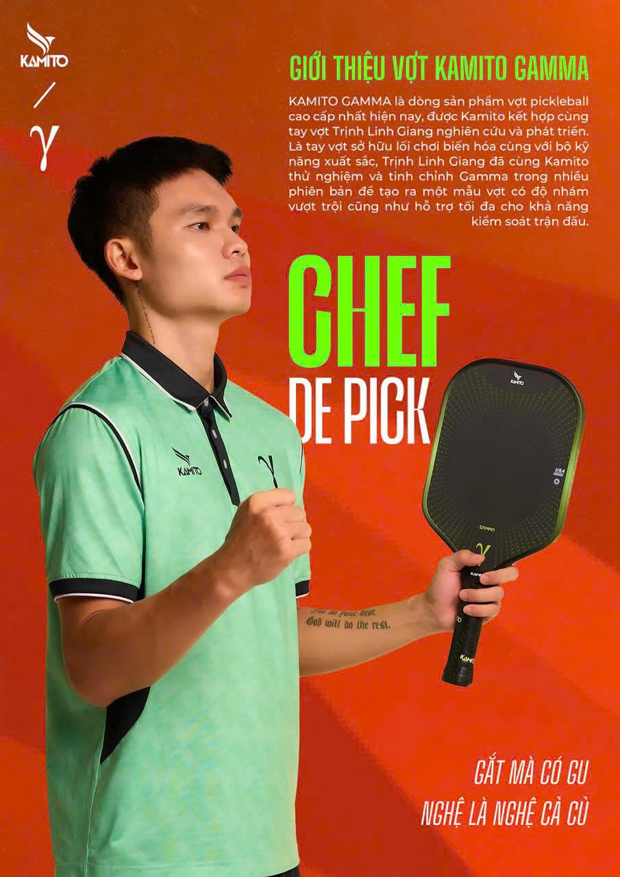 Vợt Pickleball Kamito Gamma