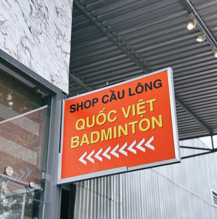 Shop cầu lông Quận 7 - Cơ sở Quốc Việt Badminton mới nhất