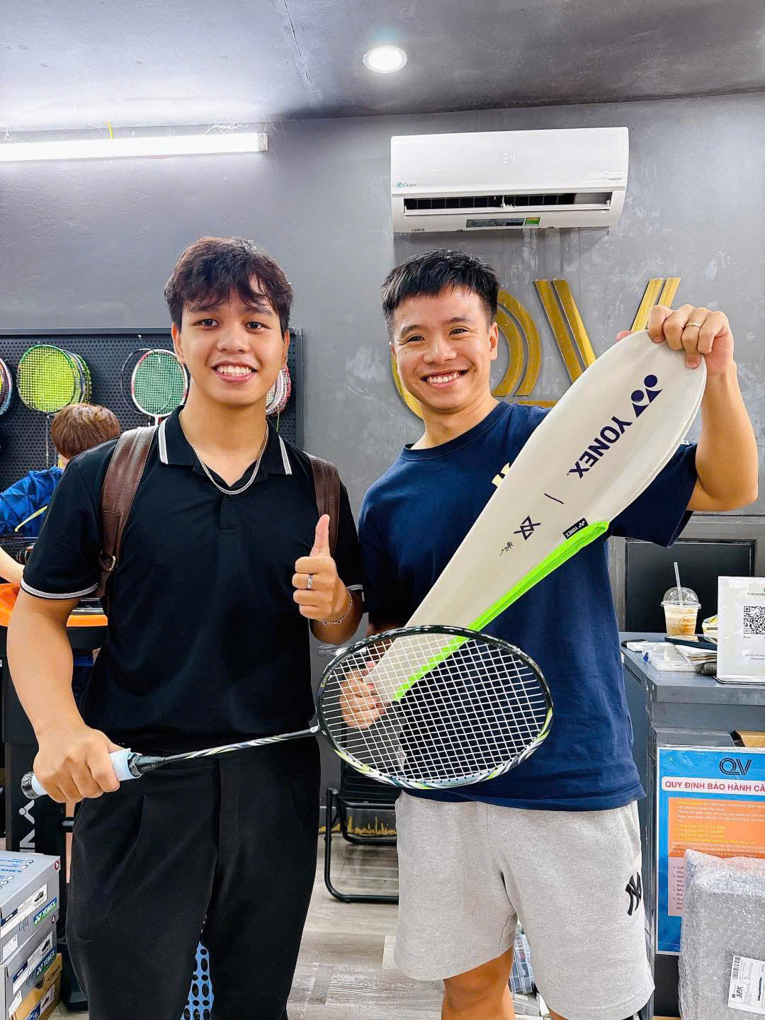 Chọn vợt cầu lông