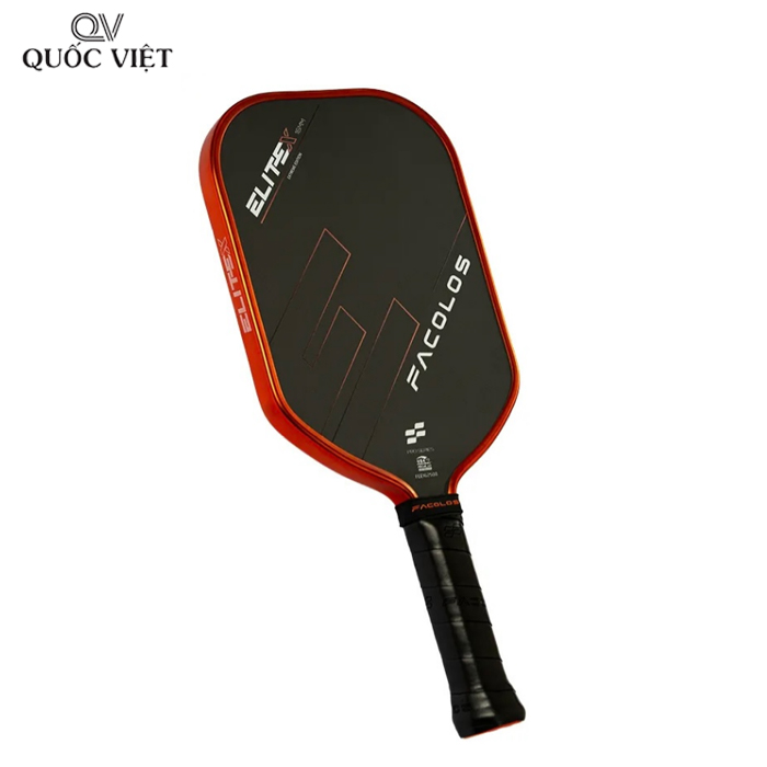 Vợt Pickleball Facolos Elite X Metallic Orange 16mm (Limited Edition)