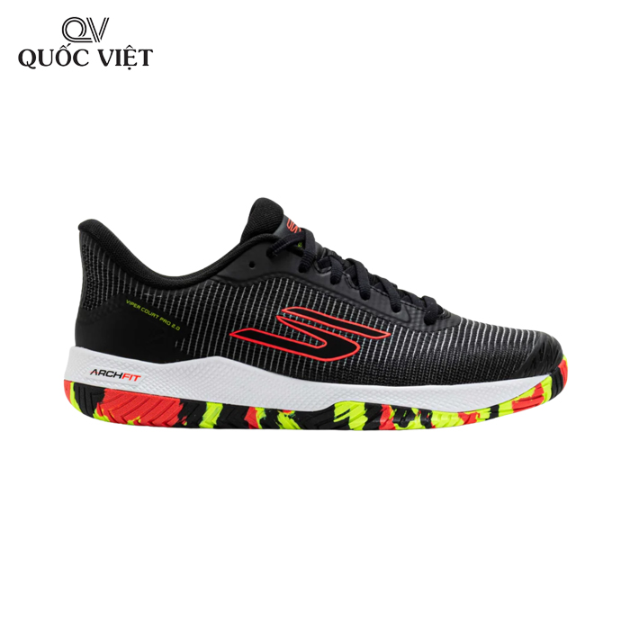 Giày Skechers Viper Court Pro 2.0 Black Multi
