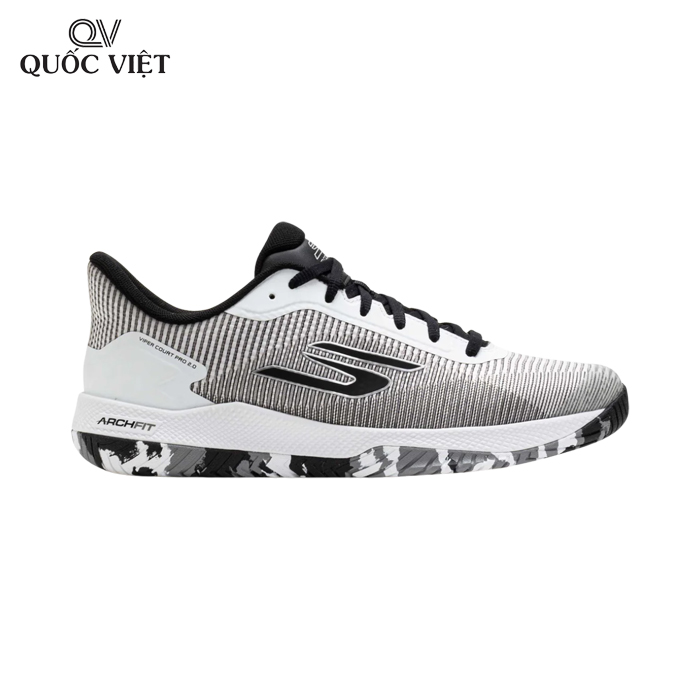 Giày Skechers Viper Court Pro 2.0 White Black