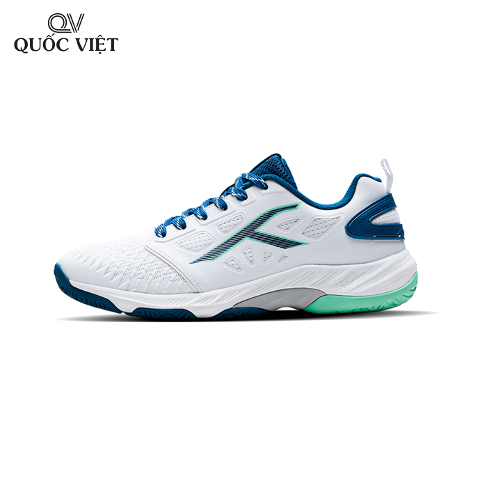 Giày cầu lông Hundred HyperCourt White/Blue