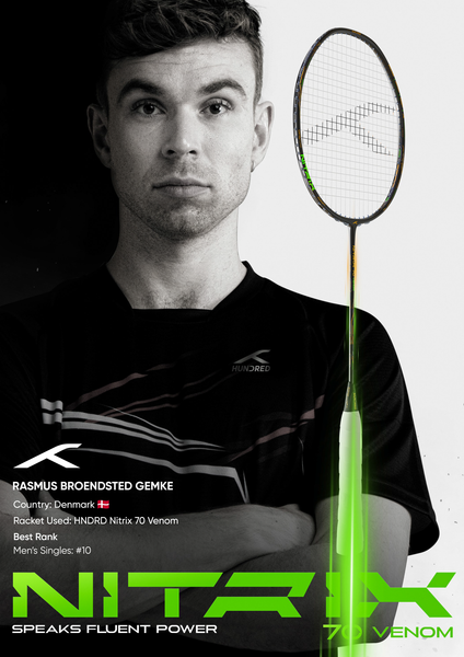 Vợt cầu lông Hundred Nitrix 70 Venom