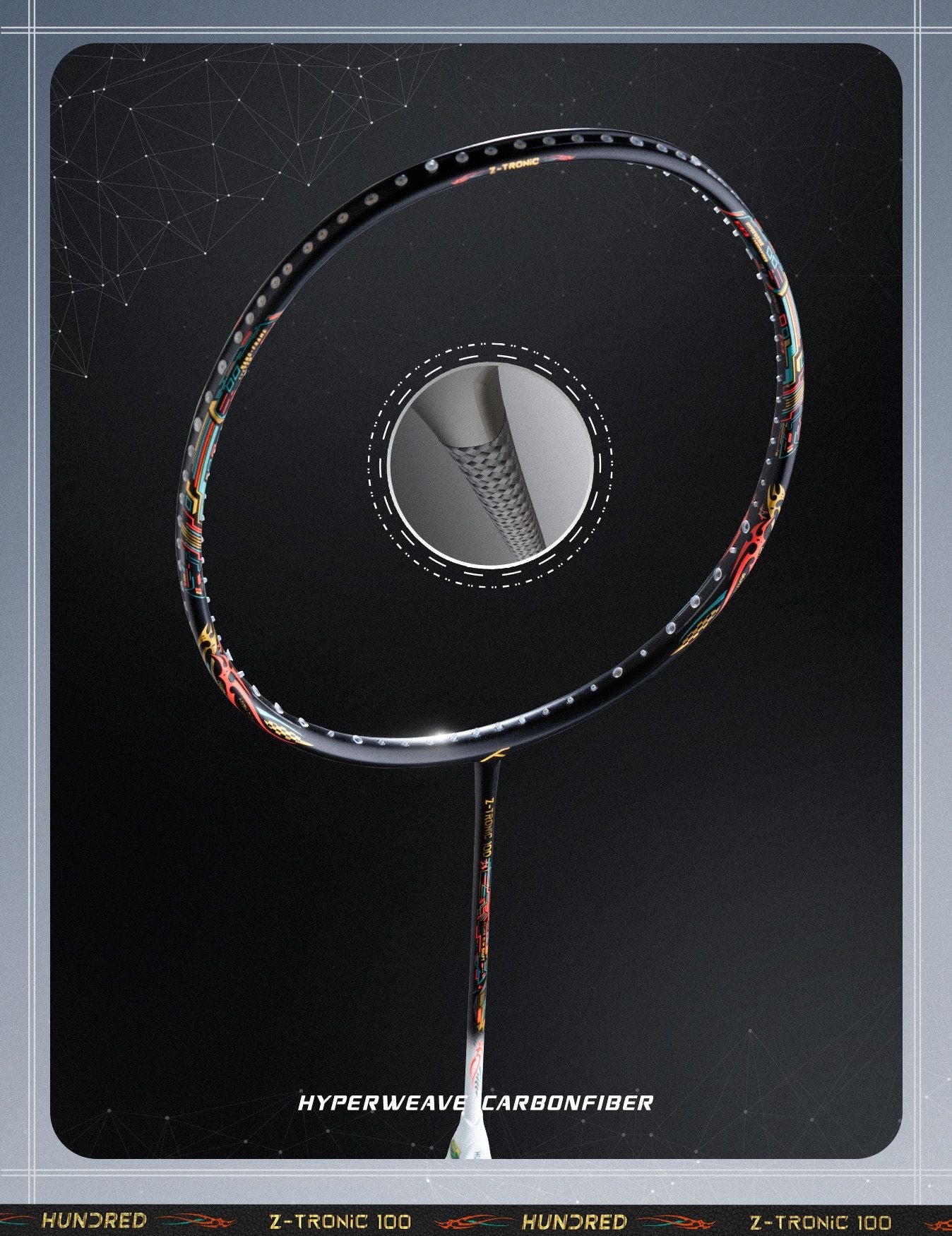 Vợt cầu lông Hundred Z Tronic 100