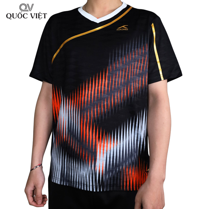 Áo thun nam Hundred Bladefire Đen