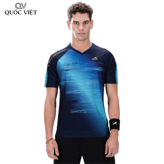 Áo thun nam Hundred Burnout Xanh Navy