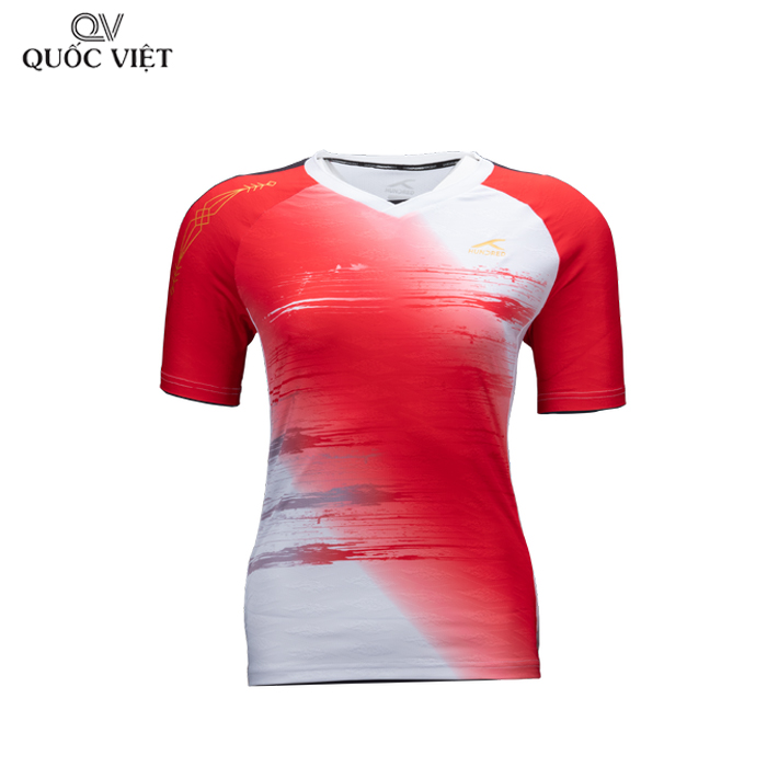 Áo thun nữ Hundred Burnout Trắng