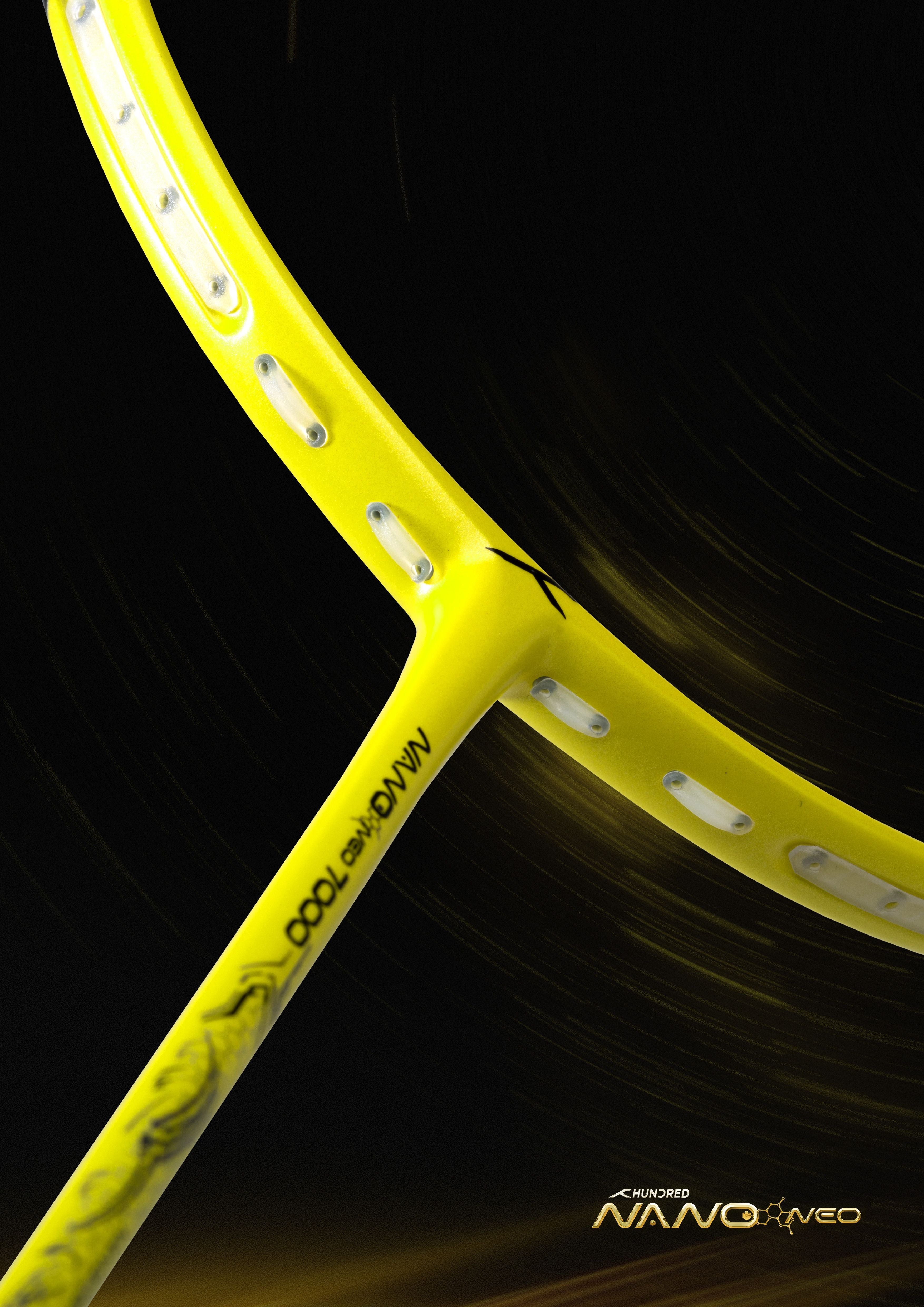 Vợt cầu lông Hundred Nano Neo 7000 4U Charcoal/Black