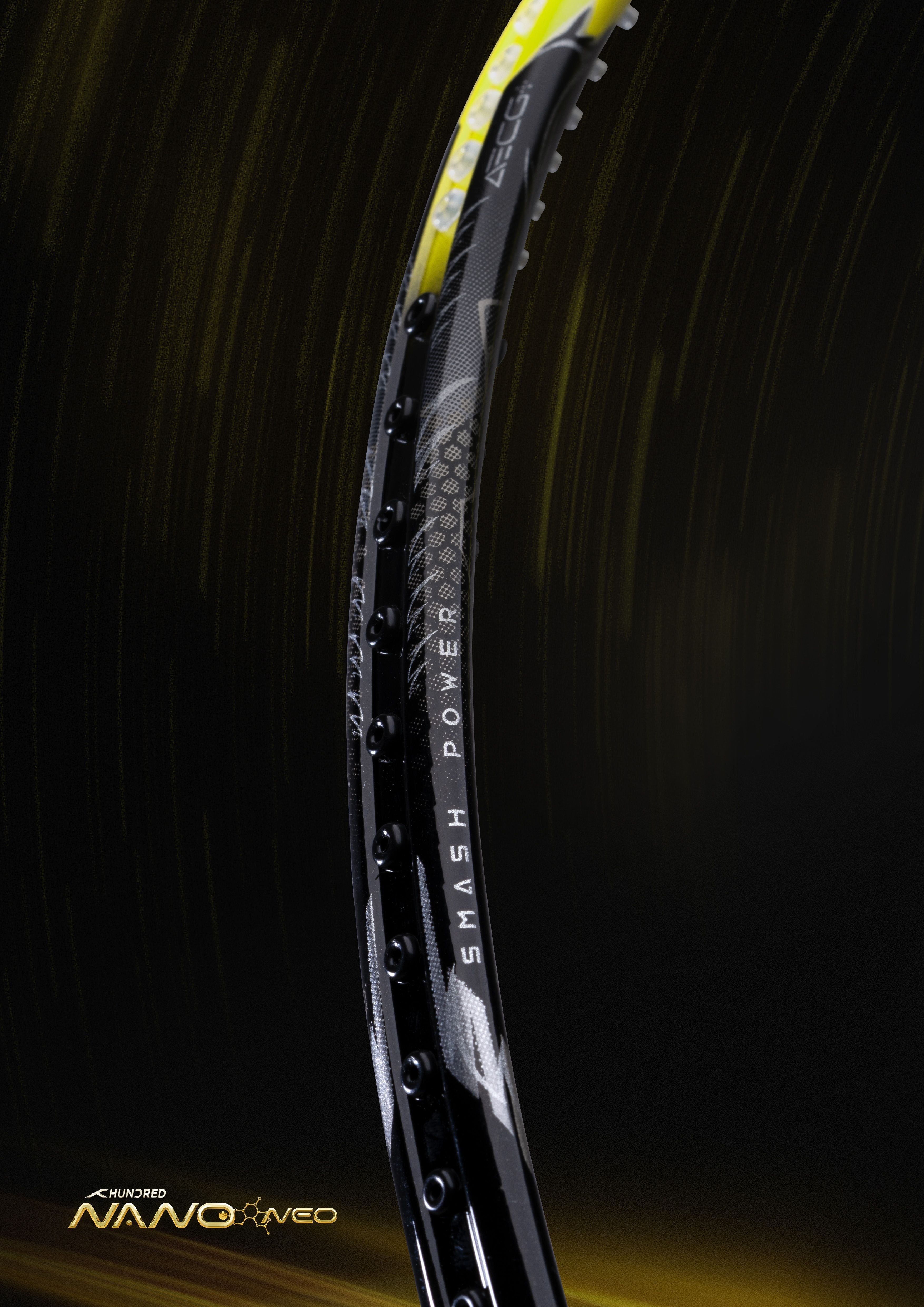 Vợt cầu lông Hundred Nano Neo 7000 4U Charcoal/Black