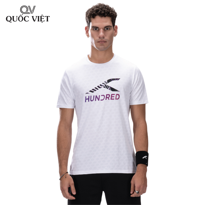 Áo thun nam Hundred HoloFlex Trắng