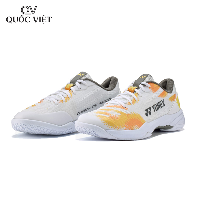 Giày cầu lông Yonex Power Cushion Cascade Accel White/Orange